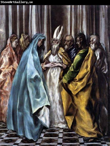 El Greco The Marriage of the Virgin